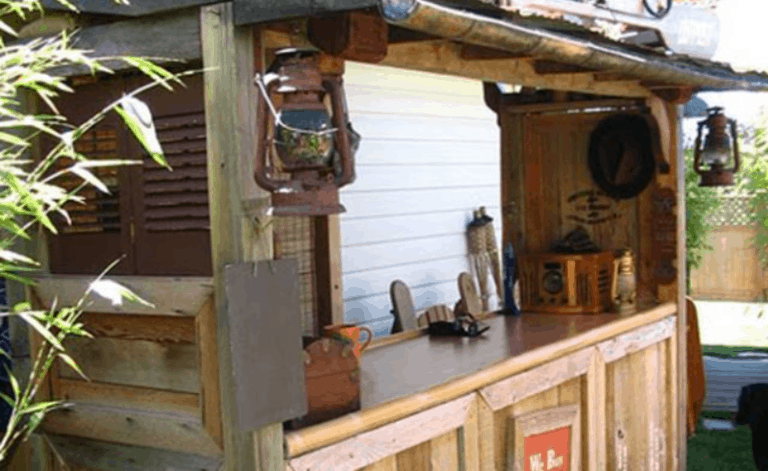 Build a Backyard Tiki Bar