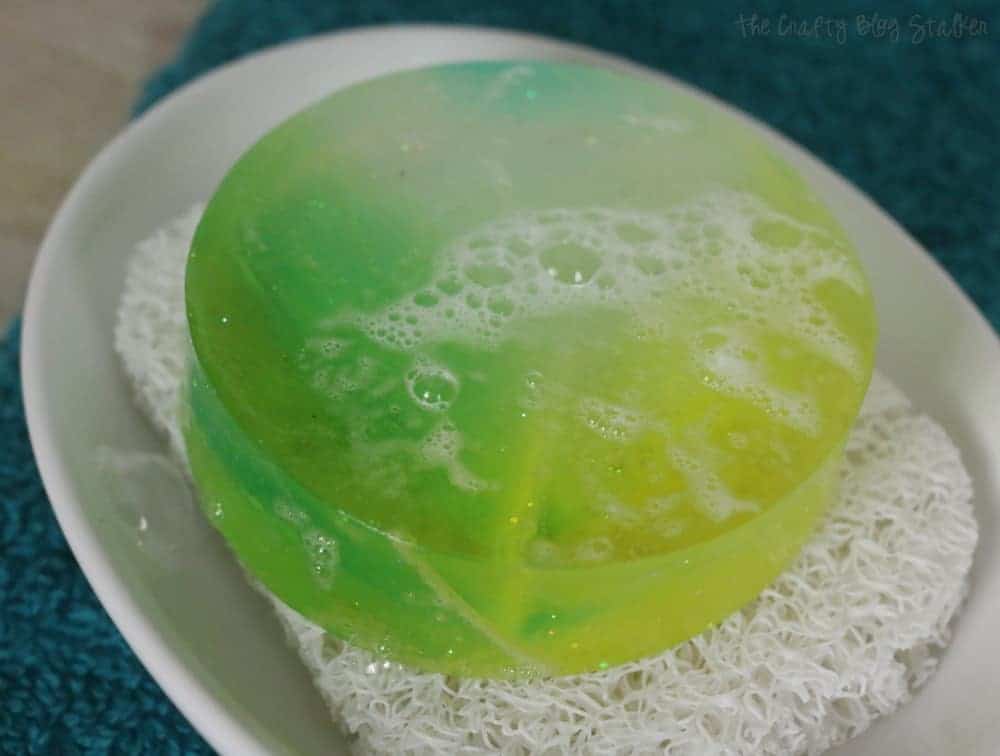 Create Your Own Handmade Glitter Soap