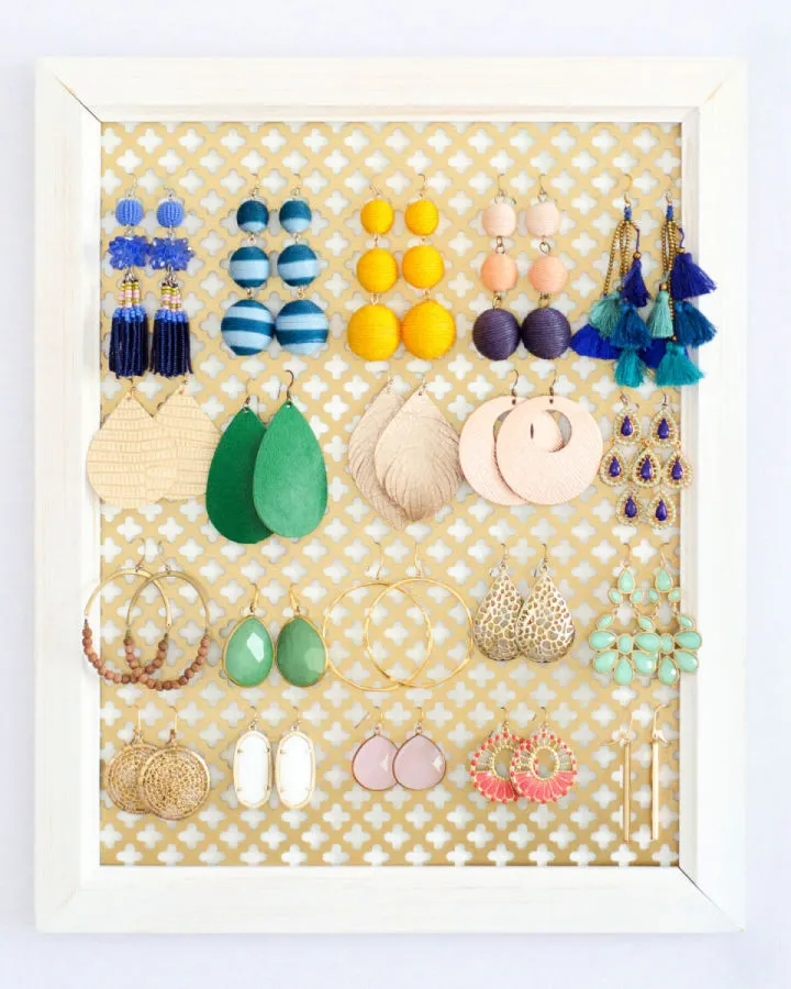 Create a DIY Earring Organizer in Just Five Minutes