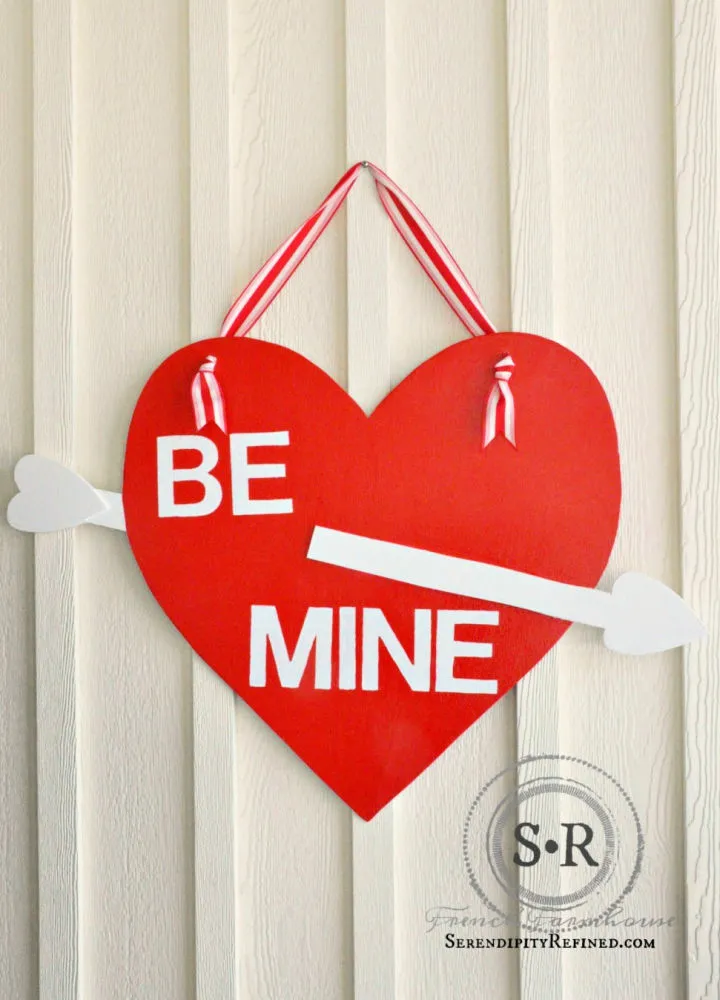 Create a Vintage-Style Wooden Heart Decoration for Valentine's Day