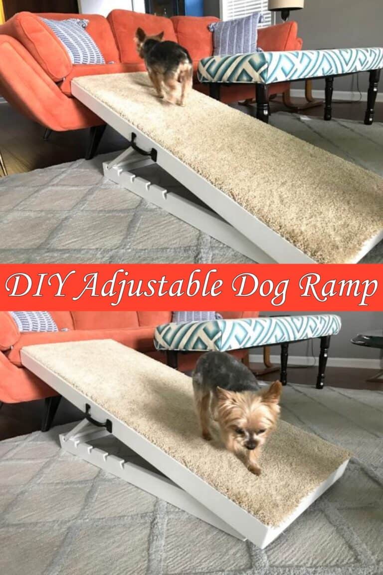 DIY Adjustable Dog Ramp