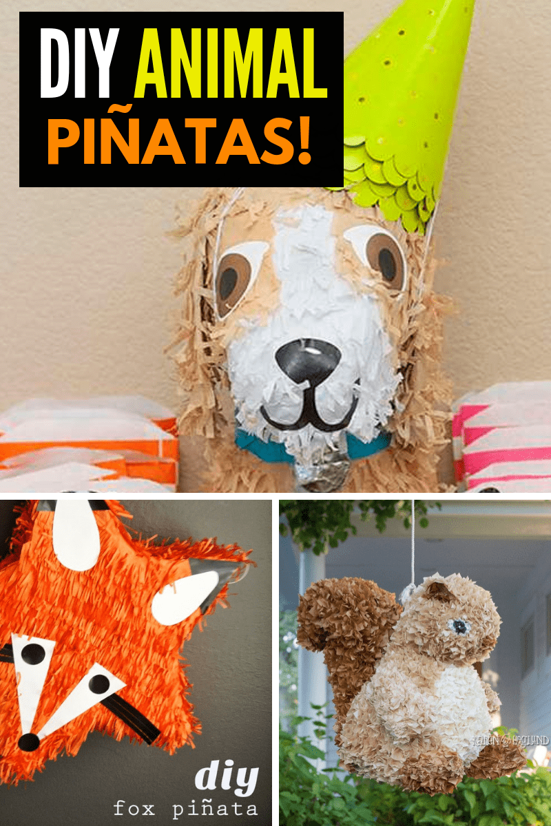 DIY Animal Piñata Ideas