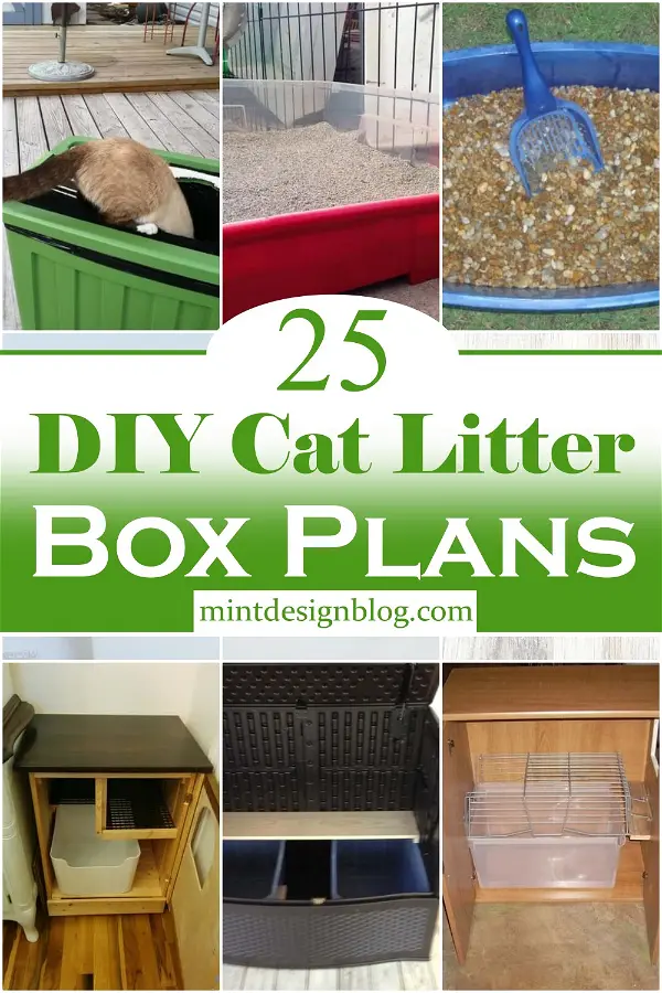 DIY Cat Litter Box Plans