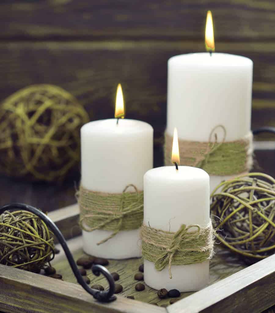 DIY Decorated Candle Ideas