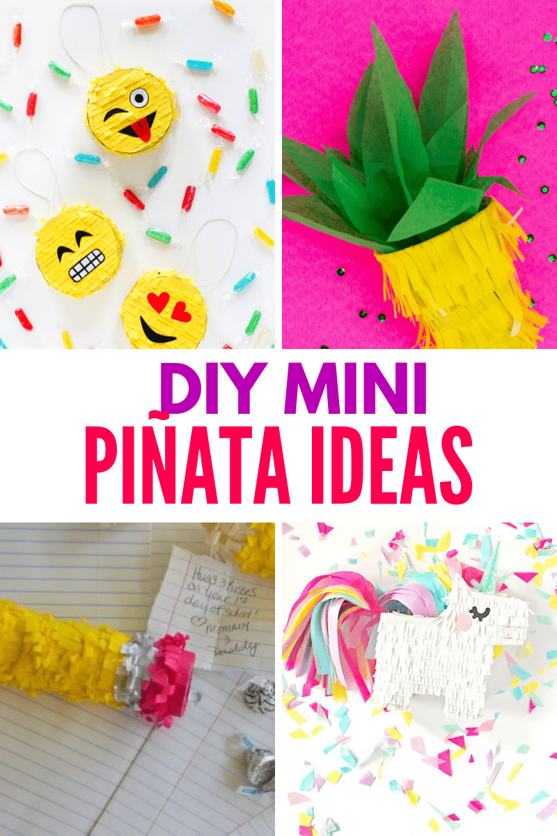 DIY Mini Piñatas