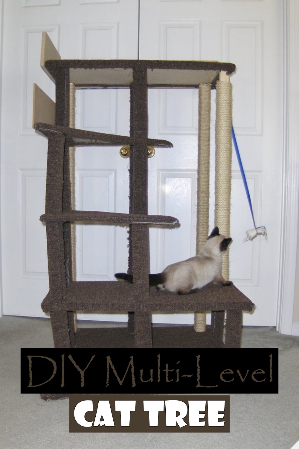 DIY Multi-Level Cat Tree