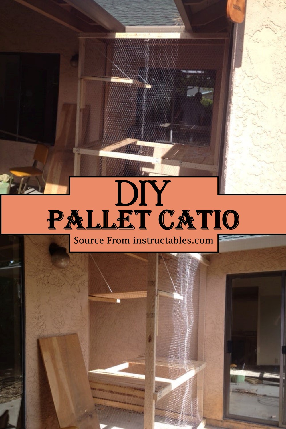 DIY Pallet Catio
