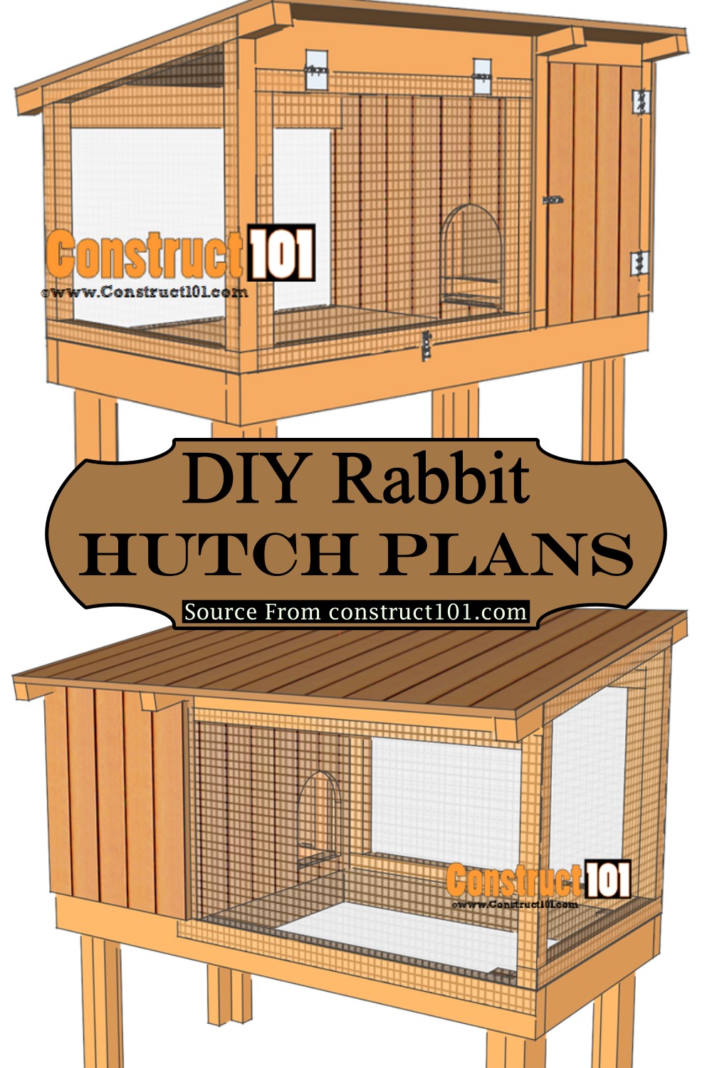 DIY Rabbit Hutch Plans