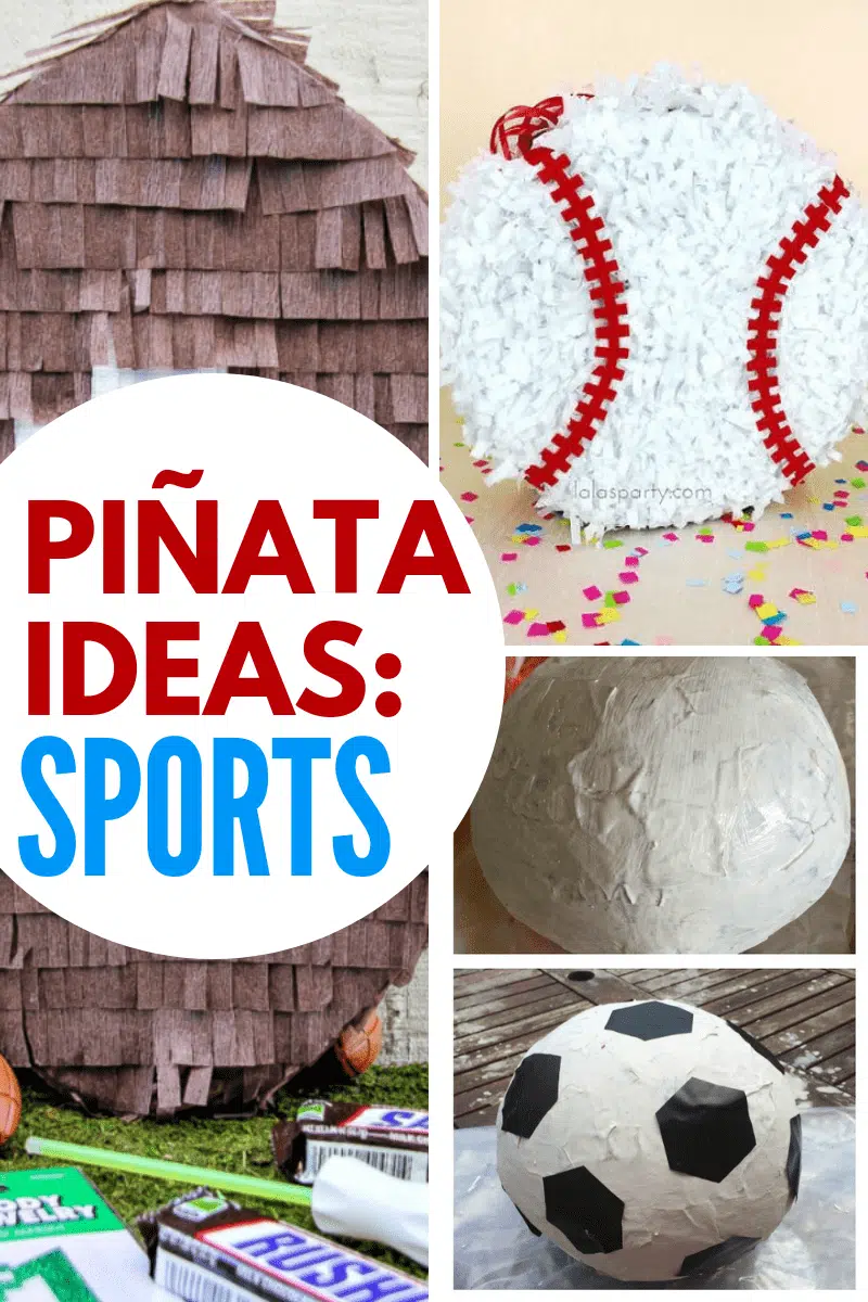 DIY Sports Piñata Ideas