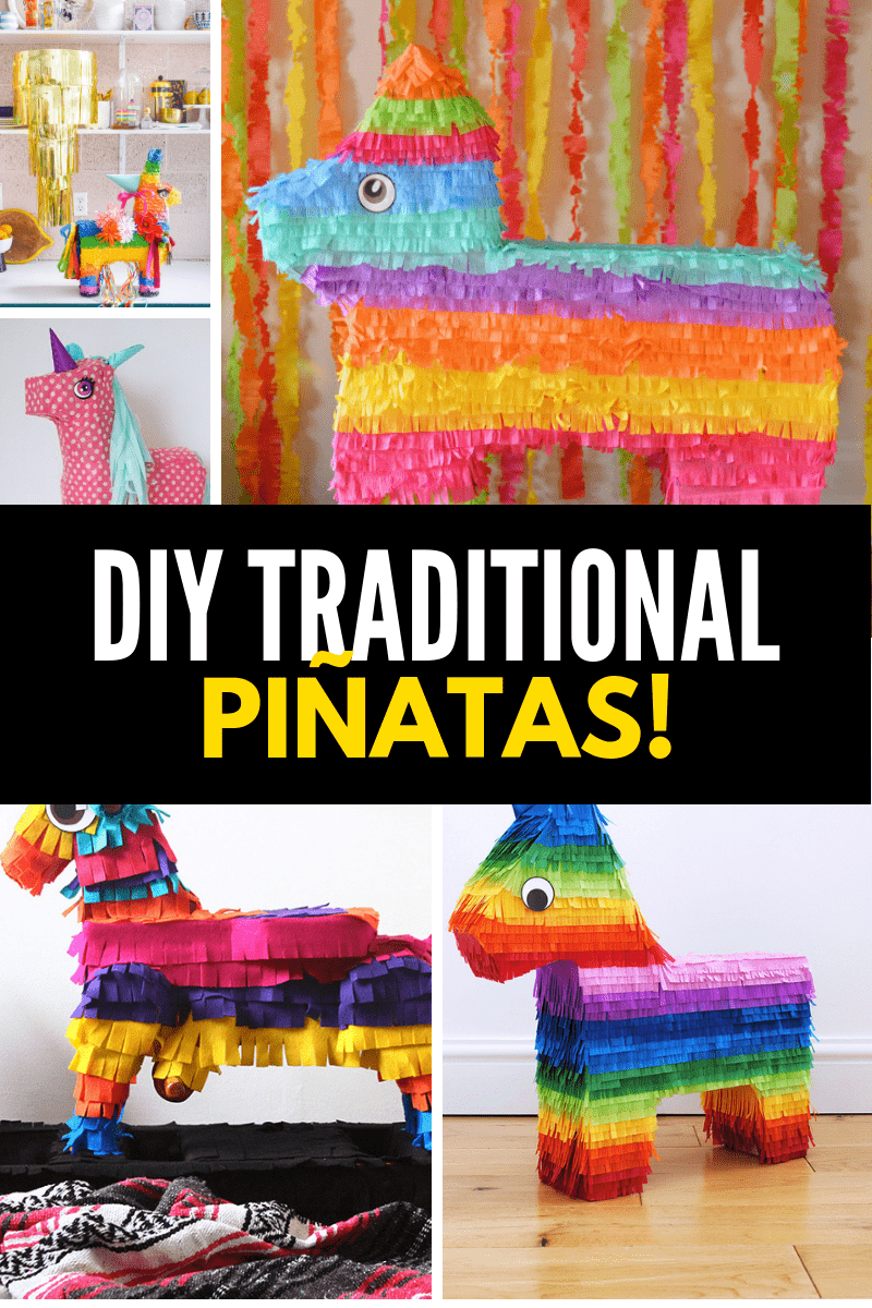 DIY Traditional Donkey Piñata (or Horse Piñata)