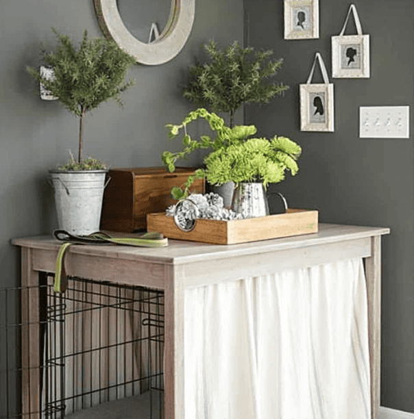 Dog Crate Long Table