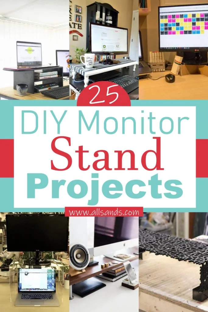 Homemade DIY Monitor Stand