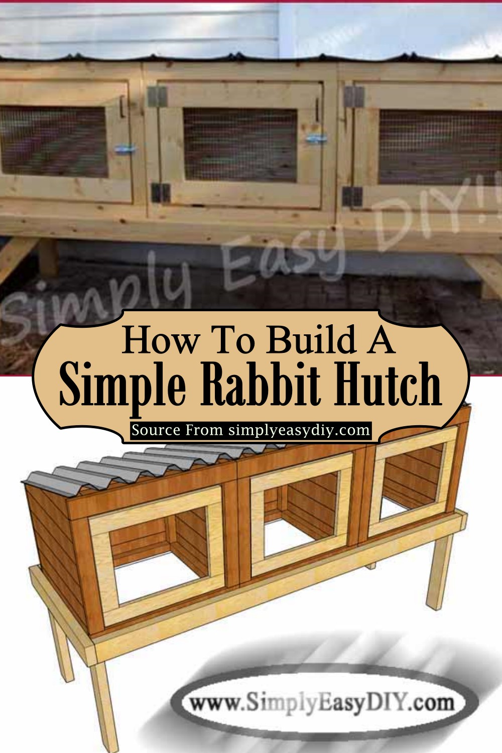 How To Build A Simple Rabbit Hutch