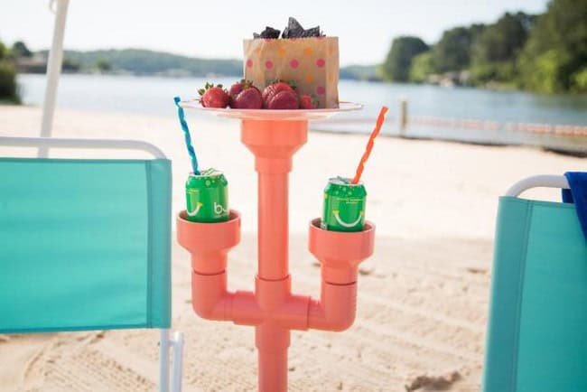 How To Make A Beach Cup Using PVC