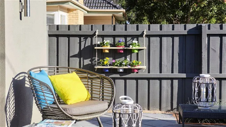 How to Make a Hanging Fence Planter