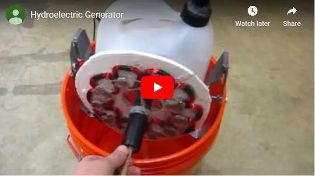  Hydroelectric DIY Generator