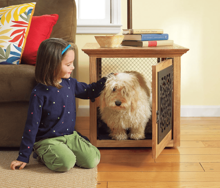 Large Dog Crate Table