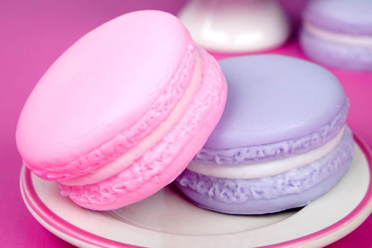 Macaron Soaps from Happiness is Homemade
