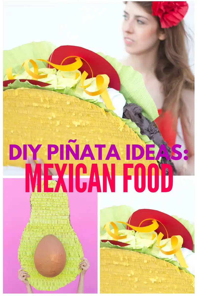 Mexican Food Piñatas