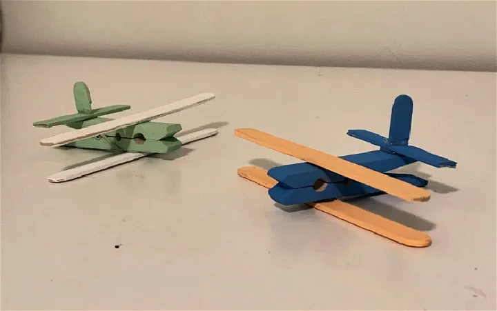 Mini Plane Wood Craft