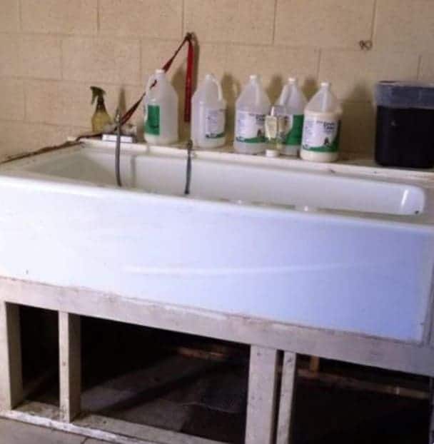 Porcelain DIY Dog Bath Tub