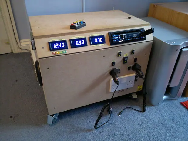 Portable DIY Solar Power Generator
