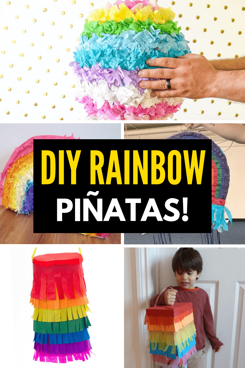 Rainbow Piñatas