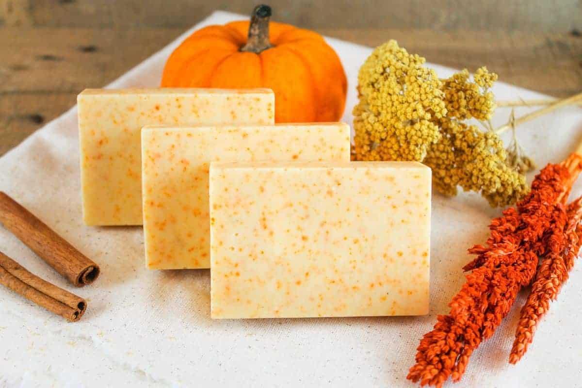 Sweet Autumn Spice Melt and Pour Soap Making from Wholemade Homestead