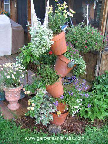 Tower Planter for Tipsy Pots