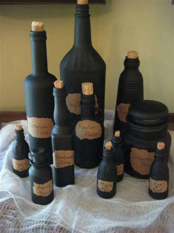 Witches Potion Bottles
